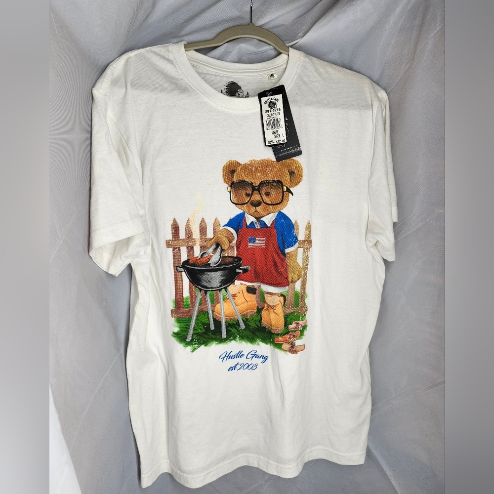 Hustle gang tee shirt